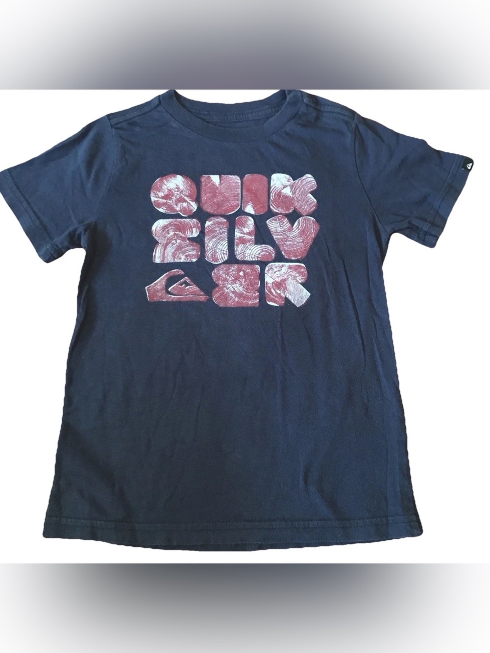 Quiksilver Blue Graphic Short Sleeve T-Shirt Kids Size *See Description*